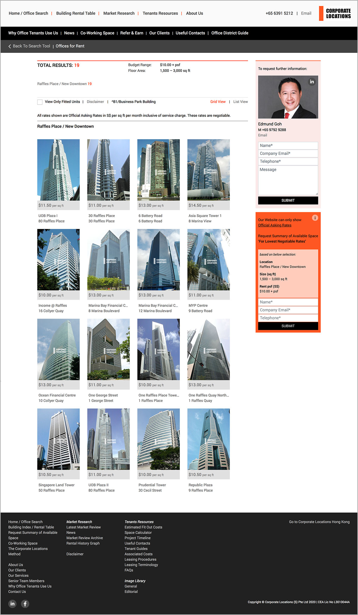 Corporate Locations