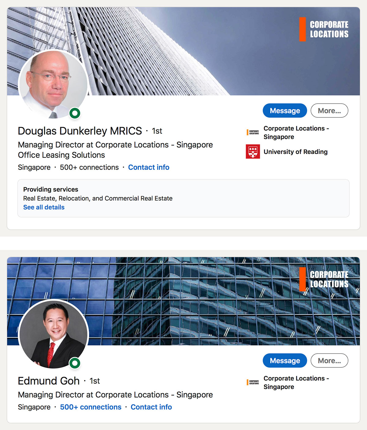 Corporate Locations
