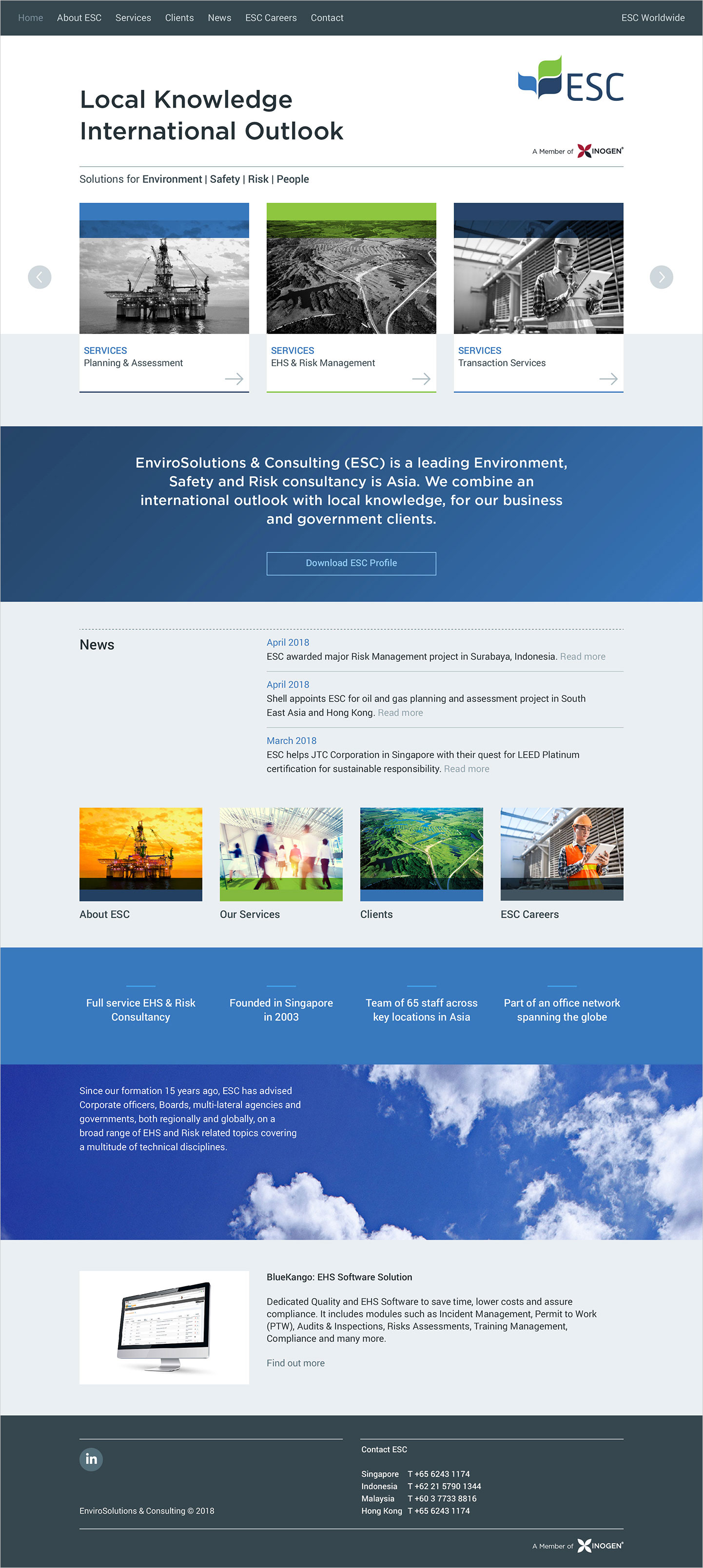 ESC Website